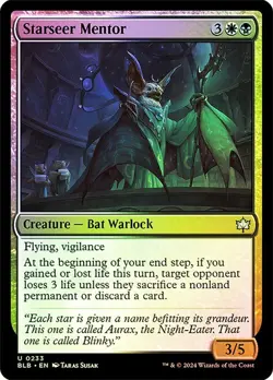 Starseer Mentor (0233) - Bloomburrow - Uncommon (Foil) - Image 1
