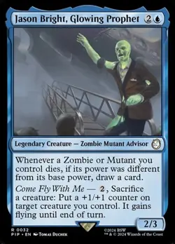 2x Jason Bright, Glowing Prophet PIP NM MTG - Image 1