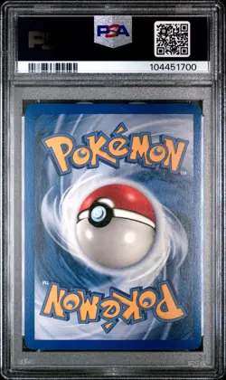 2004 POKEMON EX TEAM ROCKET RETURNS #1 AZUMARILL-REVERSE FOIL PSA 9 - Image 2