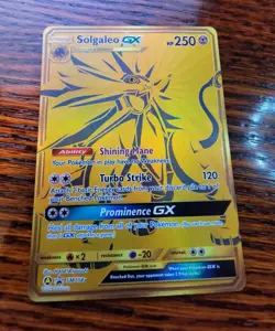 1x Solgaleo GX - SM104a - SM Black Star Promos NM-Mint Pokemon SM Black Star Pro - Image 1