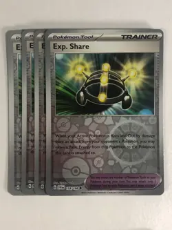 Pokemon TCG Scarlet & Violet4x Playset Reverse Holo Exp. Share 174/198 NM - Image 1