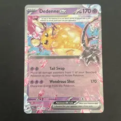 Dedenne ex 093/193 Holo Sv02: Paldea Evolved Pokemon TCG NM 2023 - Image 1