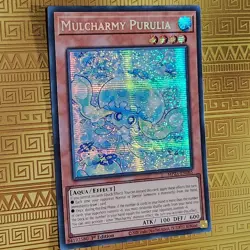 Mulcharmy Purulia MP25-EN085 2025 Mega-Pack Secret Rare 1st Edition Yu-Gi-Oh - Image 1
