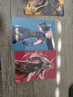 MTG Final Fantasy Cloud Sephiroth, Fabled SOLDIER Art Series Gold-Stamp Card - Image 2