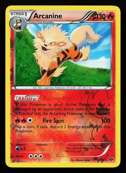 Arcanine 12/99 Reverse Holo Rare Next Destinies Pokemon Card - Image 1