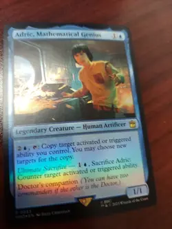 Adric, Mathematical Genius Universes Beyond: Doctor Who Foil - Image 2