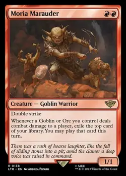 2x Moria Marauder LTR LP MTG - Image 1