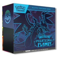Pokemon TCG: Mega Evolution - Phantasmal Flames Elite Trainer Box ETB [PRESALE] - Image 1