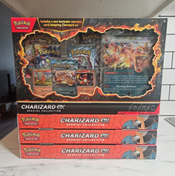 Pokemon TCG Charizard ex Special Collection Box - Lot of 4 - Factory Sealed - Image 1