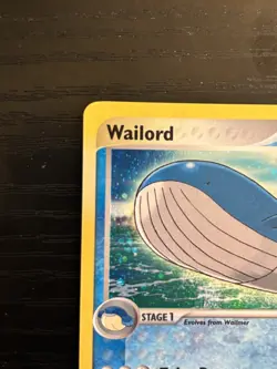 2003 Pokemon TCG WAILORD 14/109 Ex Ruby & Sapphire Set HOLO LP/NM - Image 2
