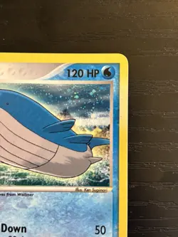 2003 Pokemon TCG WAILORD 14/109 Ex Ruby & Sapphire Set HOLO LP/NM - Image 3