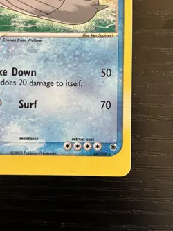 2003 Pokemon TCG WAILORD 14/109 Ex Ruby & Sapphire Set HOLO LP/NM - Image 4