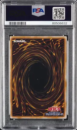 2001 YU-GI-OH! JPN SPELL OF MASK #SM51 BLUE-EYES WHITE DRAGON PSA 9 - Image 2