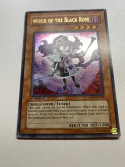 Yugioh Witch Of The Black Rose Ultra Rare 1st Edition ABPF-EN012 MP - Image 1