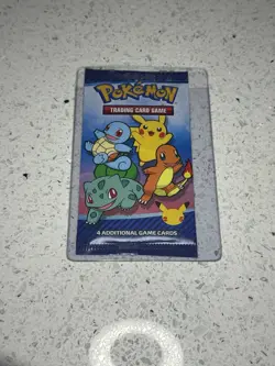 1X Pokemon 25th Anniversary McDonalds Promo Sealed Booster Card Free Shipping! - Image 1