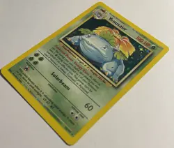 Venusaur HOLO Base Set Unlimited (1999) Original Vintage Pokemon Cards - Image 3