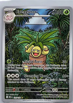 Exeggutor 135/132 ME01: Mega Evolution - Pokemon Card - NM - Image 1