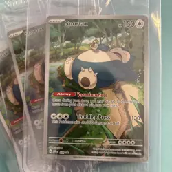 Pokemon TCG Snorlax SVP051 Black Star Promo Scarlet & Violet 151 Card (SEALED) - Image 2