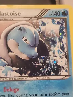 Blastoise 16/101 Holo Pokemon Card Plasma Blast MP - Image 2