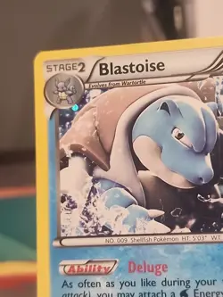 Blastoise 16/101 Holo Pokemon Card Plasma Blast MP - Image 3