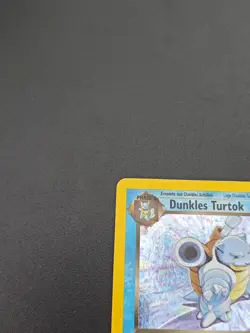 Dunkles Turtok 1st Edition Pokemon Card German Team Rocket Set 3/82 - Image 5
