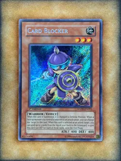 Yugioh Card Blocker ANPR-EN093 Secret Rare 1st Ed NM - Image 1