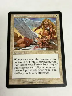 MTG - Remembrance - Urza's Saga - NM - Free Shipping! - Image 3