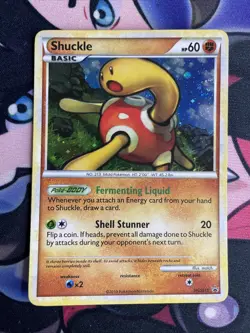 SHUCKLE Heart Gold & Soul Silver Promos POKEMON Holo 2010 Trading Card HGSS15 - Image 1