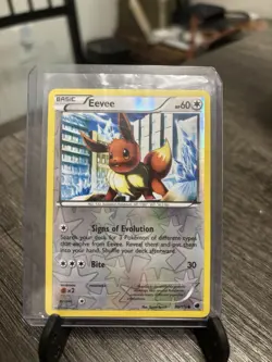 Pokemon TCG Eevee #90 Plasma Freeze Reverse Holo - Image 1
