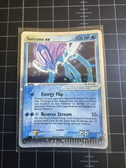 Pokemon TCG Suicune EX holo Rare 94/95 Team Magma And Team Aqua Ungraded - Image 1