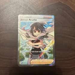 Zinnia's Resolve - 203/203 - Pokemon Evolving Skies Sword Shield Full Art NM - Image 1