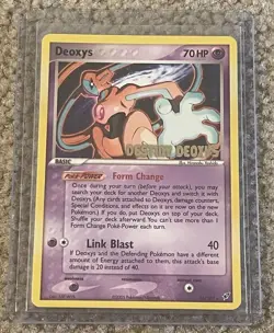 Deoxys Movie Promo 16/107 Destiny Deoxys Excellent Condition Pokemon TCG - Image 1