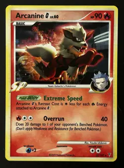 Pokemon TCG Arcanine Supreme Victors 15/147 LP/MP - Image 1