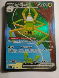 Pokemon Special Illustration Rare Spidops 243/198 Scarlet & Violet Base Set NM - Image 1