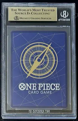 BGS 10 One Piece ST01-013 SR Roronoa Zoro - English - Card Collection Red-Graded - Image 2