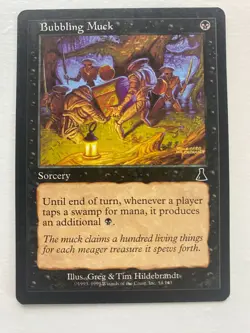Bubbling Muck Urza's Destiny Regular Magic the Gathering MTG Card - Image 1