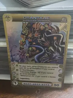 Grantkae Super Rare 1st Edition Chaotic Tcg Max power - Image 1
