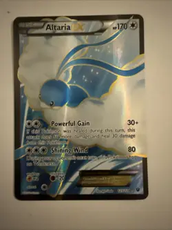 Pokemon TCG Altaria EX Full Art Ultra Rare Card 123/124 XY Fates Collide - Image 1