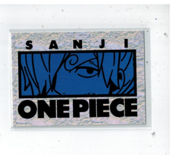 One Piece Panini Treasure Box Card Collection Parallel Character Foil #45 Sanji - Image 1