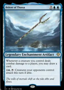 1 x Bident of Thassa - Starter Commander Decks - NM-Mint - MTG - Image 1
