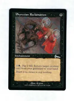 Phyrexian Reclamation - Urzas Legacy - Magic The Gathering NM/M (Never Played) - Image 1