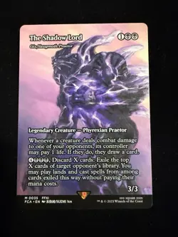 The Shadow Lord - Gix, Yawgmoth borderless Regular - Image 1