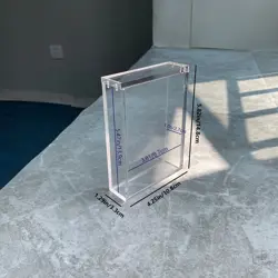 Pokemon Storage Acrylic Display Case for WOTC Pokemon TCG Theme Deck US - Image 2