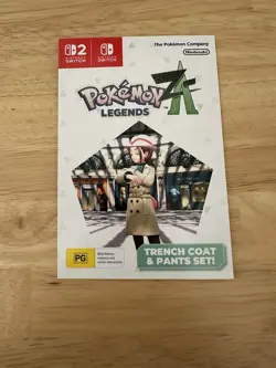 Pokemon Legends ZA trench coat and pants set code - Image 1