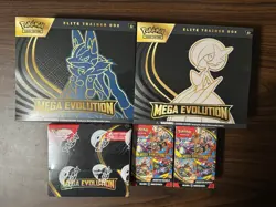 Pokemon Mega Evolution ENHANCED Booster Box Sealed Lot W/ ETBs + Booster Bundles - Image 1