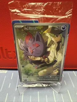 N's Zorua 189 SEALED Journey Together Pokemon Black Star Promo - Image 1