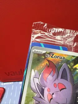 N's Zorua 189 SEALED Journey Together Pokemon Black Star Promo - Image 3