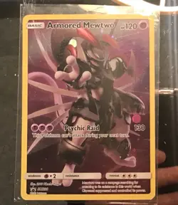 Rare Armored Mewtwo 2019 Promo SM228 Holo - Image 1