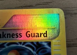 WEAKNESS GUARD 141/147 Aquapolis REVERSE HOLO RH Pokemon TCG card MINT - Image 4