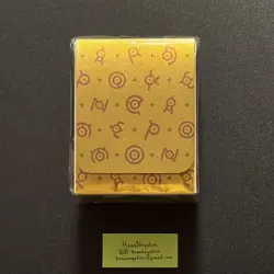 Pokemon Japan Paradigm Trigger Gold Unown Card Sleeves Deck Box ~ US SELLER - Image 2